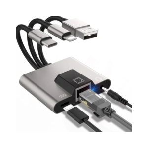 AIRSKY USB-C-LIGHTING-USB-A 3 IN 1 ETHERNER ADAPTER