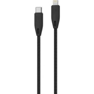 Powerology Braided USB A To Type C Cable 1.2m