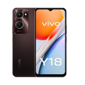 Vivo Y18 Dual SIM 4G Smartphone, 6 GB RAM, 128 GB storage, Mocha Brown
