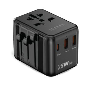 SEEKEN STA-F1 20W GAN TRAVEL ADAPTER-BLK