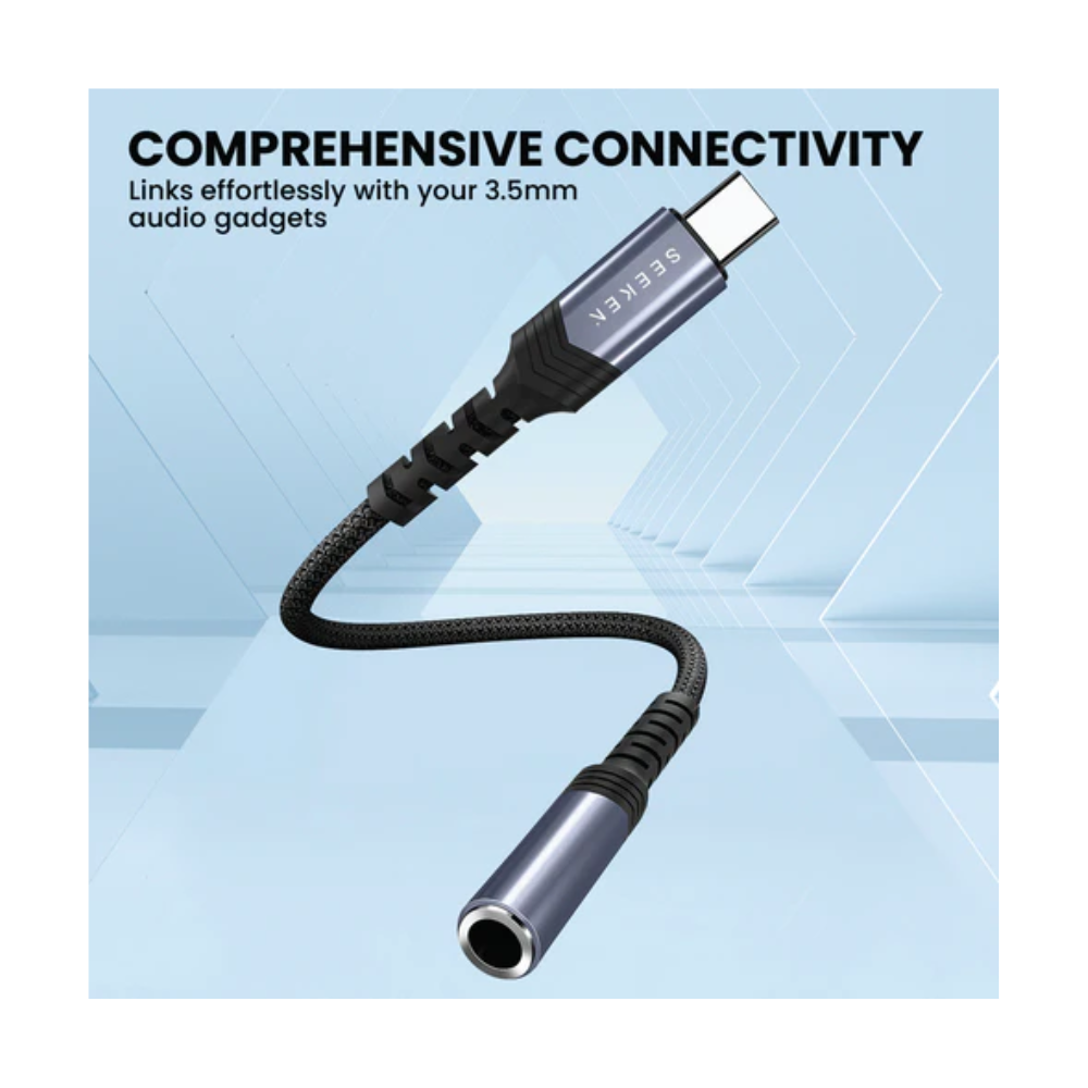 SEEKEN TYPE C TO 3.5MM AUDIO JACK - Image 4