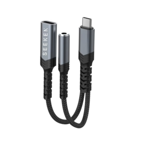 SEEKEN TYPE C TO C + 3.5MM AUDIO JACK