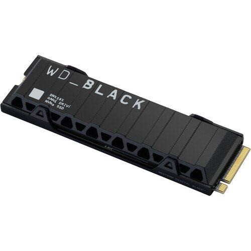 WD_BLACK SN850X NVMe SSD Gaming Storage with Heatsink 8TB