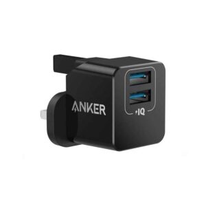 Anker Power Port Mini 12W Dual Port USB Charger A2620K12