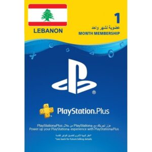 PlayStation Lebanon 1 Month Gift Card