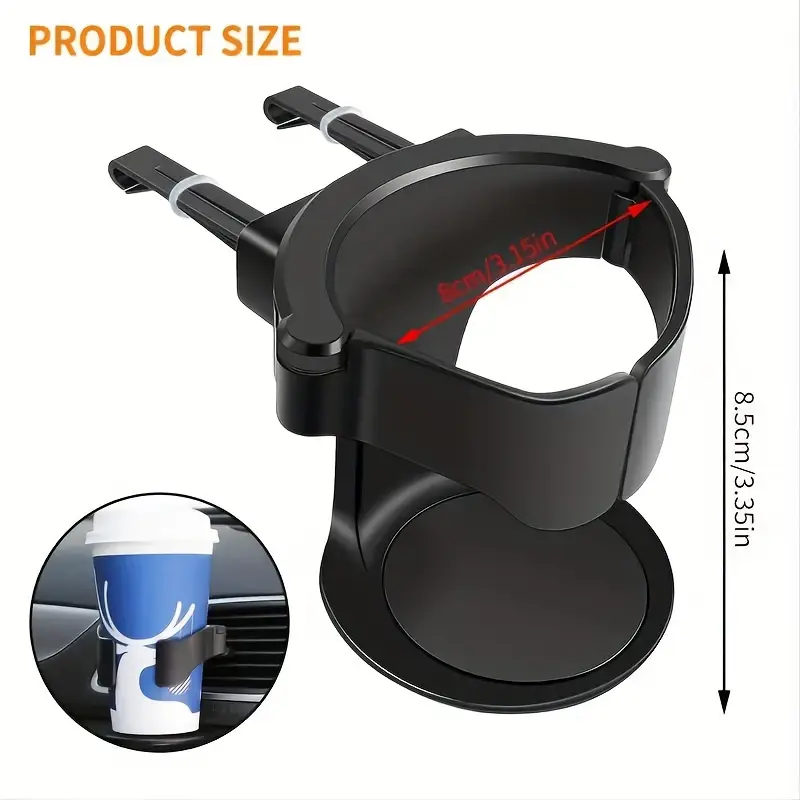 Car Side Seat Cup Holder Pair - Image 2