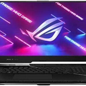 ASUS ROG STRIX SCAR 17 G733CX-KH007W | Intel Core i9 12950HX 1.80Ghz 32GB RAM 1TB SSD 17.3" FHD 360Hz 16GB NVIDIA RTX 3080TI Wireless Bluetooth Windows 11 Home English-Arb Keyboard Black Color ASUS Backpack & USB Webcam