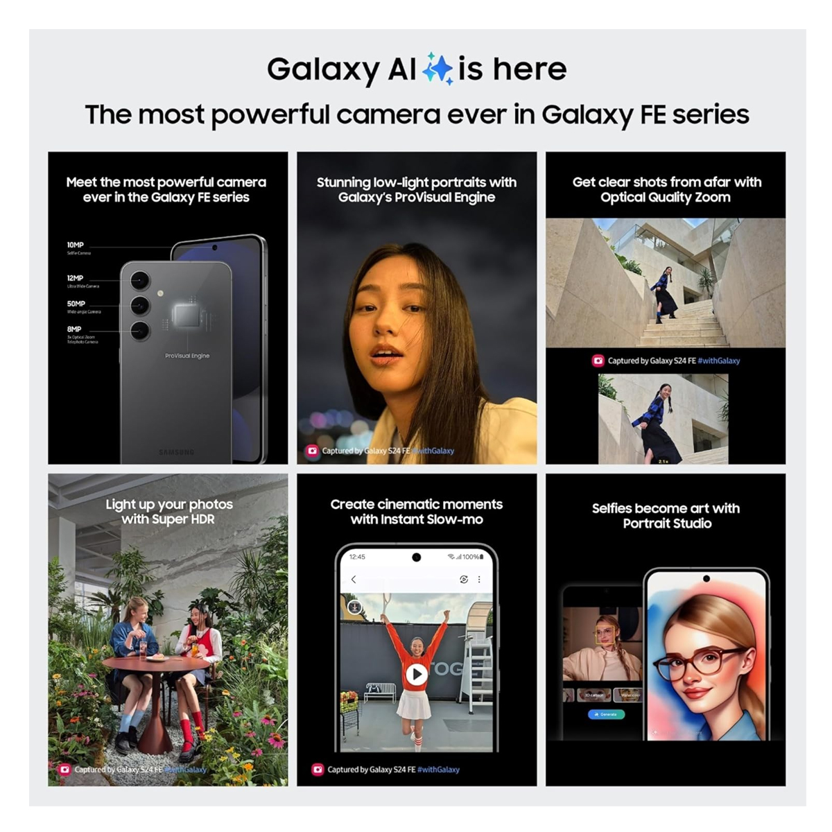 Samsung Galaxy A56 5G 256GB 8GB RAM Awesome Graphite Smartphone - Image 4