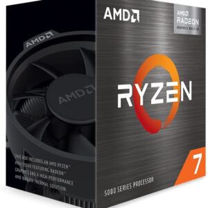 AMD Ryzen 7 5700G 8-Core, 16-Thread Unlocked Desktop Processor with Radeon Graphics