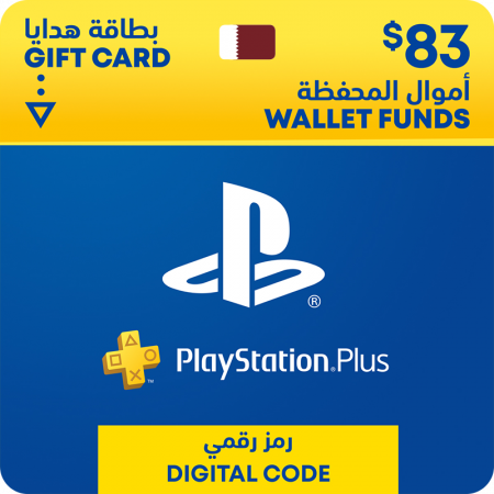 PlayStation Qatar Wallet Topup USD 83 Gift Card