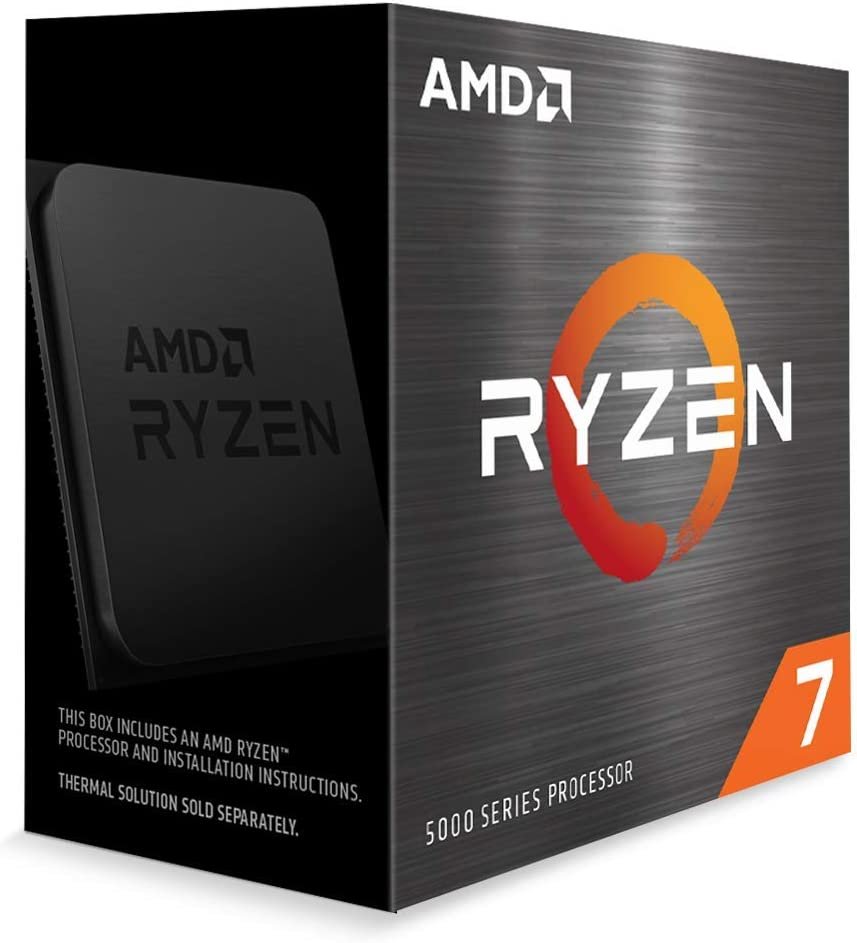 AMD Ryzen 7 5800X 3.8 GHz Upto 4.7 GHz AM4 Socket 8 Cores 16 Threads Desktop Processor