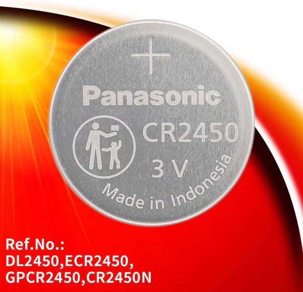 Panasonic CR2450 Battery - Image 3