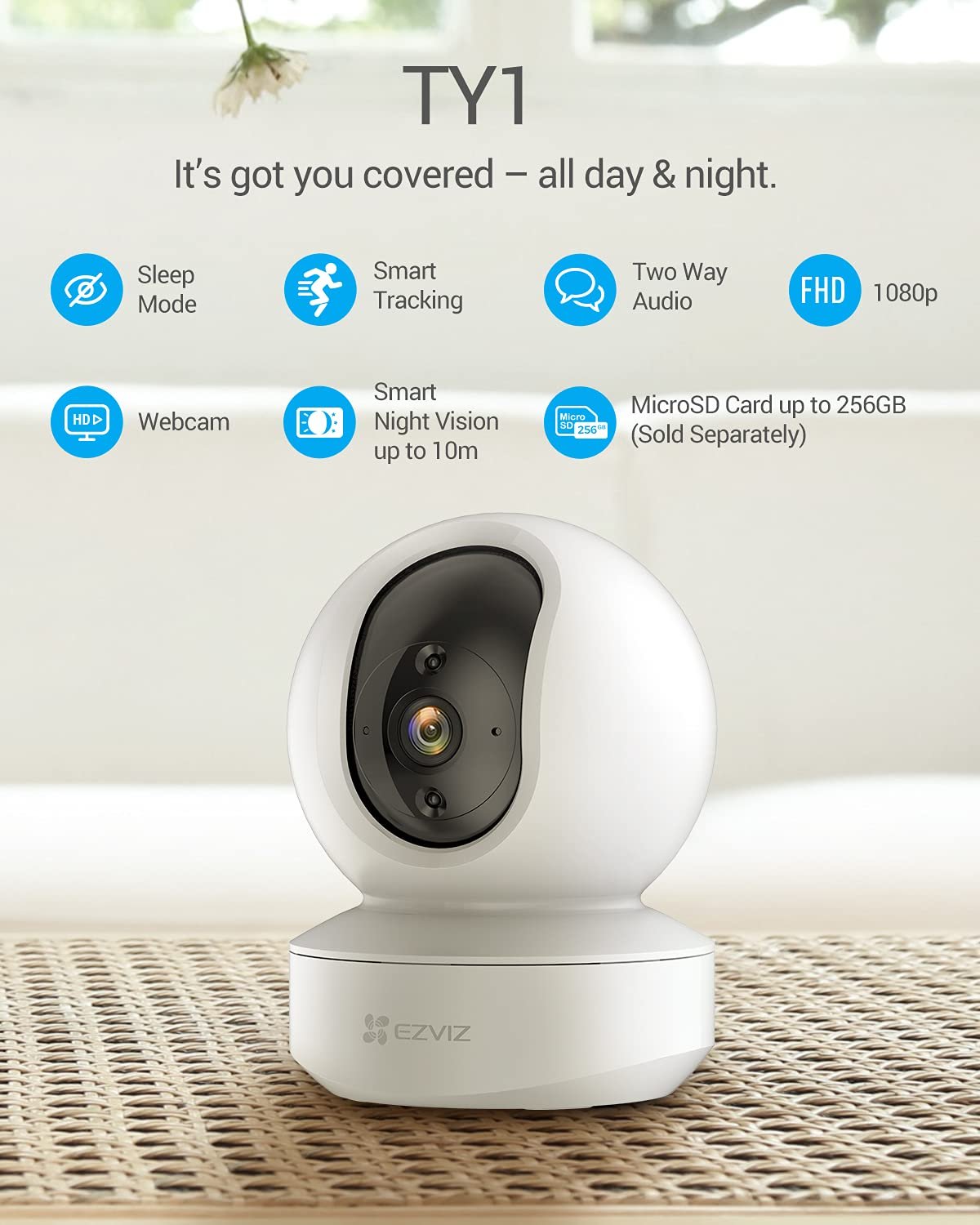 EZVIZ TY1 2K 4MP Smart Wifi Camera - Image 3