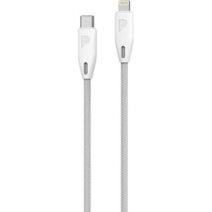 Powerology Braided USB C to Lightning Cable 2m