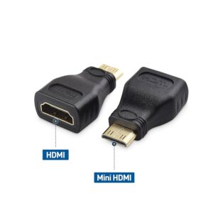 MINI HDMI TO HDMI FEMAL CONVERTOR ADAPTER
