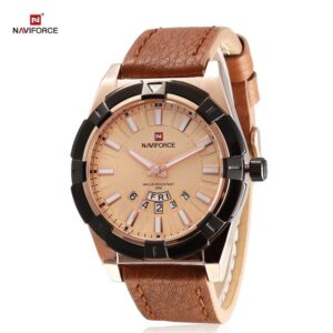 GW Naviforce 9118 Date Leather