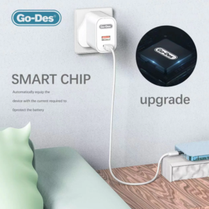 GO DES PD 20W FAST CHARGING KIT WITH TYPE C CABLE GD-QC3601