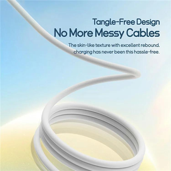 BASEUS ULTRA FAST USB A TO USB C-M-L CABLE 1.3M - Image 3