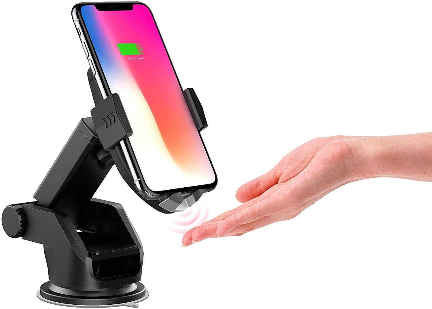 Riversong Smartclip Wireless Charger Car Mount