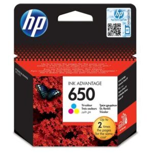 HP 650 Tri Color Ink Cartridge