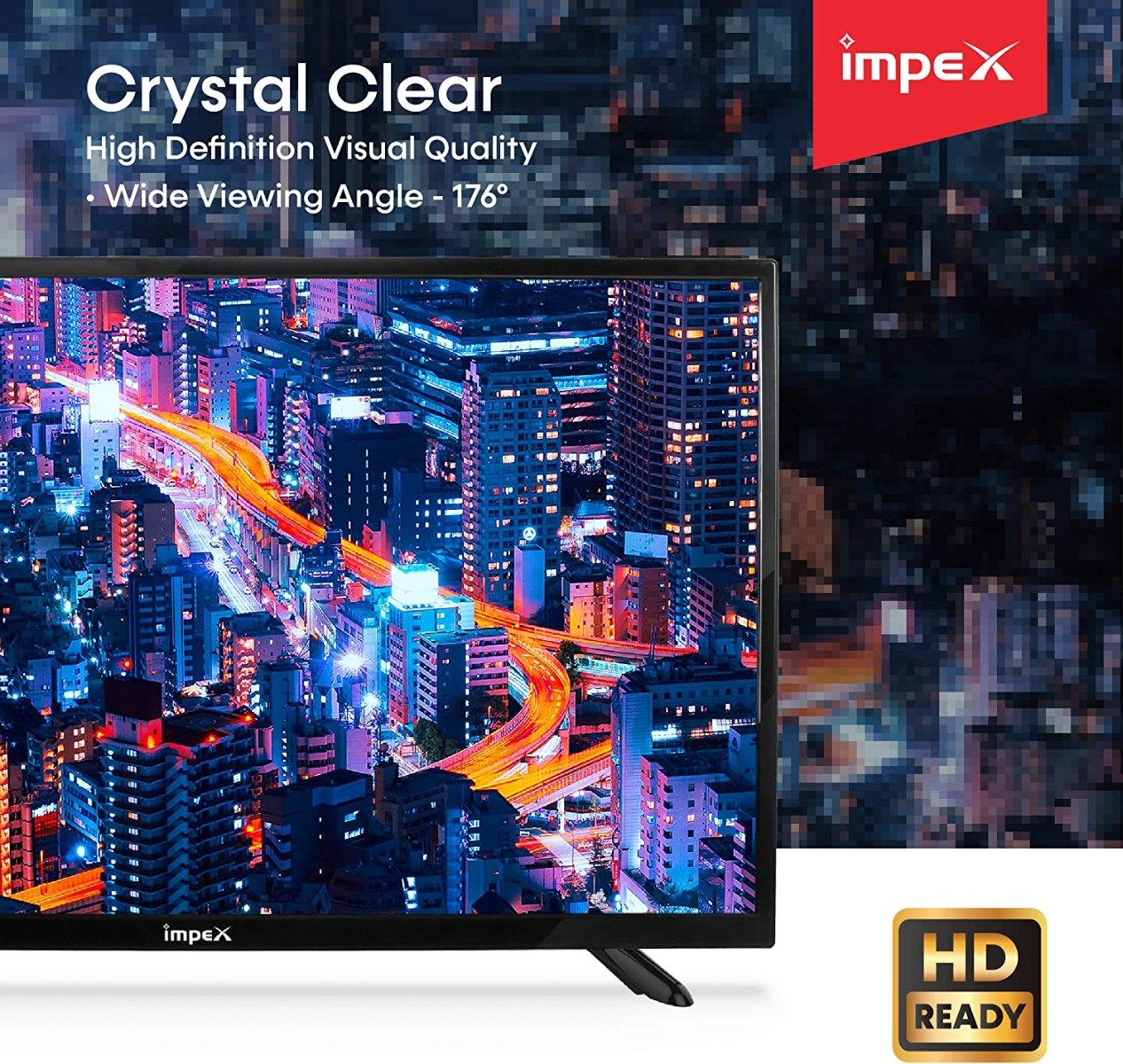 Impex GLORIA 32 HD Ready Standard LED TV 32 Inches - Image 3