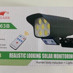 SIHANGARK Realistic Looking Solar Monitoring Lamp