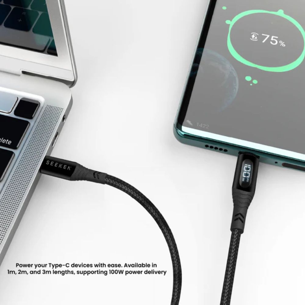 SEEKEN SPDC-M11 60W MAGNETIC BRAIDED CABLE - Image 2