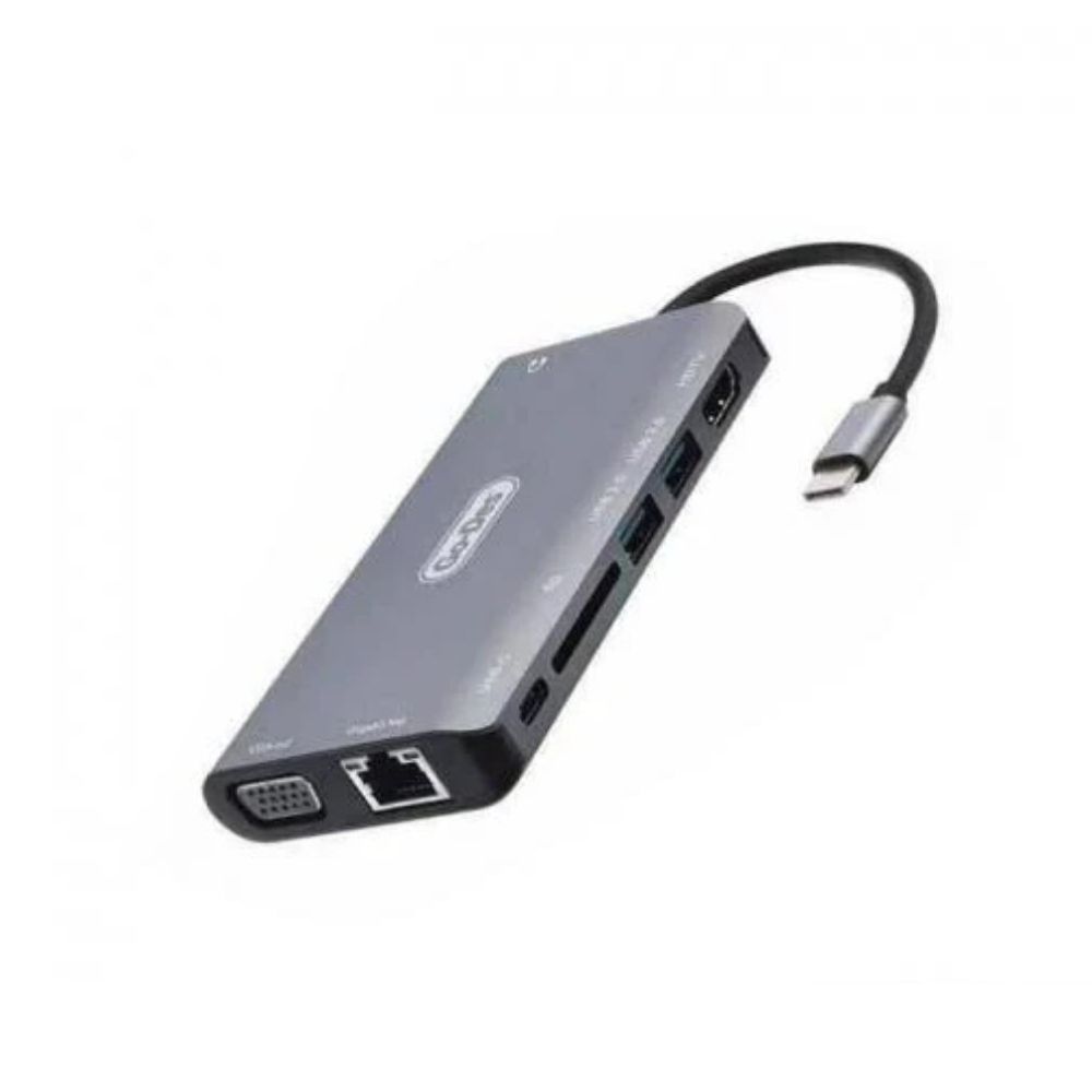 GO DES GD-8792 9 in 1 USB C HUB Adapter - Image 3