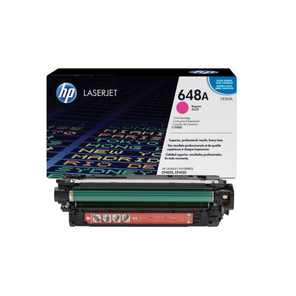 HP 648A Magenta LaserJet Toner Cartridge | CE263A - Image 2