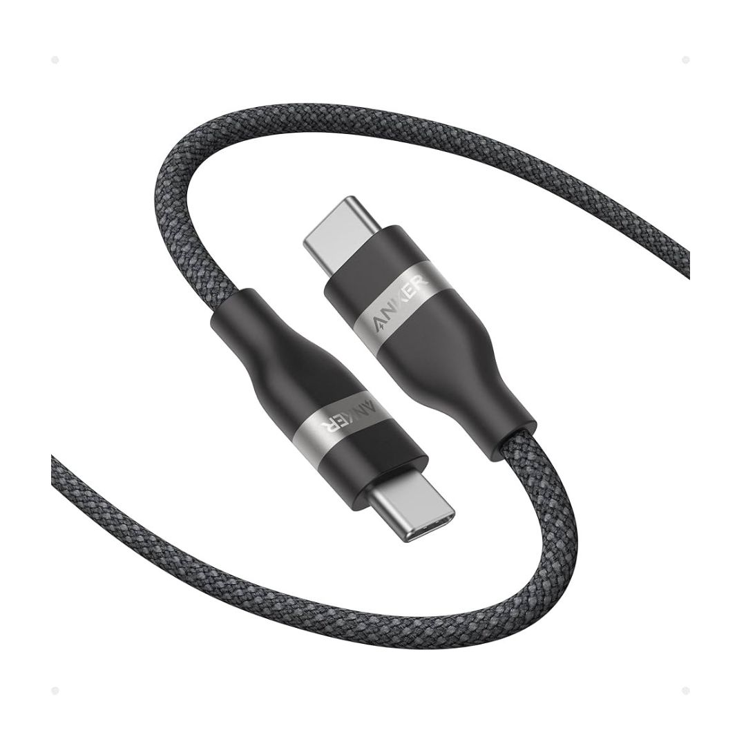 Anker USB C TO C Braided 6FT 240W A81D6H11 Black - Image 4