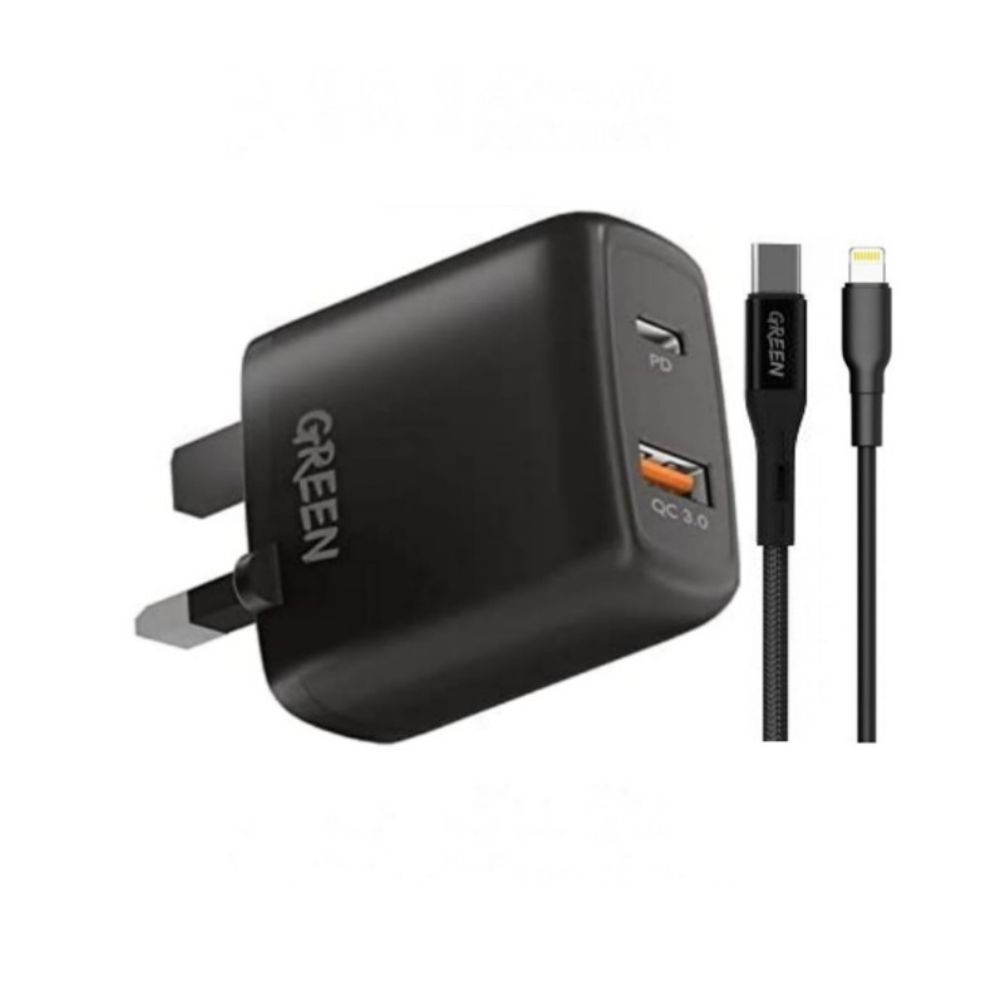 Green Lion Compact Dual Wall Charger
