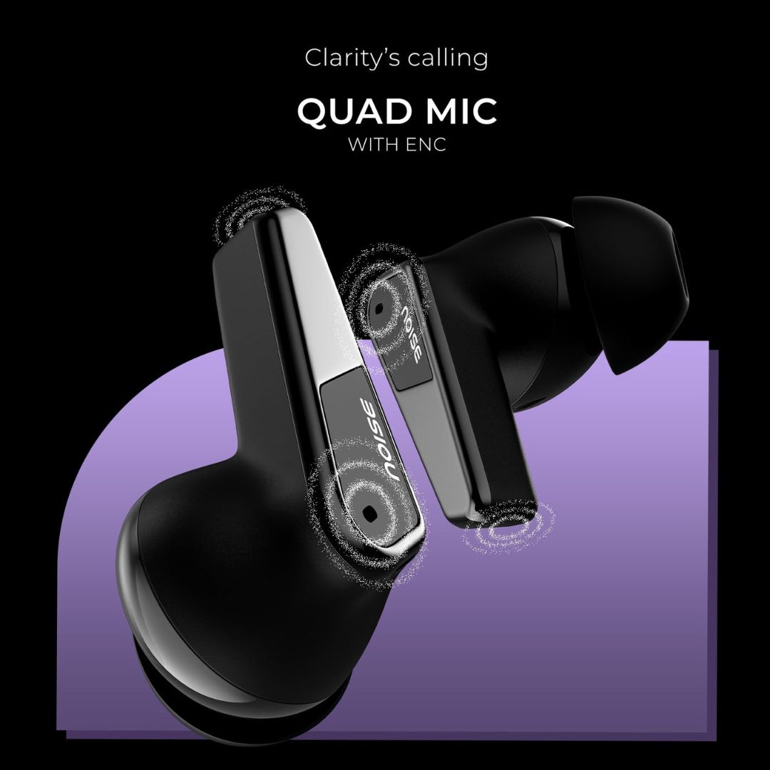 Noise Buds N1 Pro True Wireless Earbuds – Dual Device Pairing & ENC - Image 4
