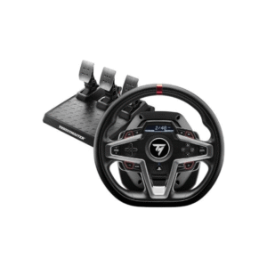 Thrustmaster T248 PlayStation Edition Steering Wheel , Magnetic Paddle Shifters, 25 Action Buttons, Dynamic Force FeedbackTM-WHL-T248-R-PS