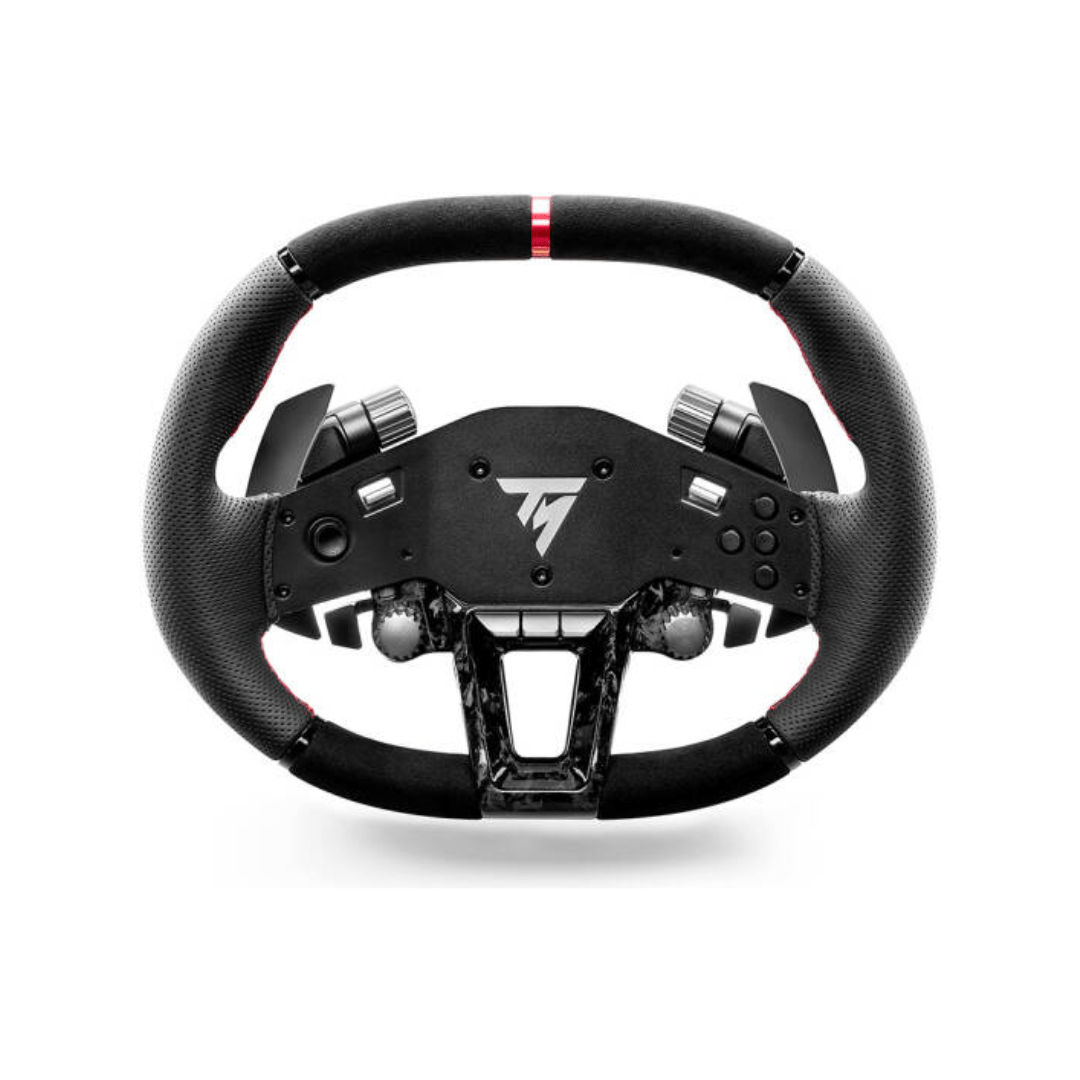 Thrustmaster Hypercar Wheel Add-On Racing Wheel, Leather & Alcantara Grips, Works with Thrustmaster's T818 & T598 Ecosystem BasesTM-WHL-HYPER-ADDON