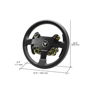 Thrustmaster EVO Racing 32R Leather Gaming Steering Wheel, Removable EVO Racing Rims & Paddle ShiftersTM-WHL-EVO-RACING-32R