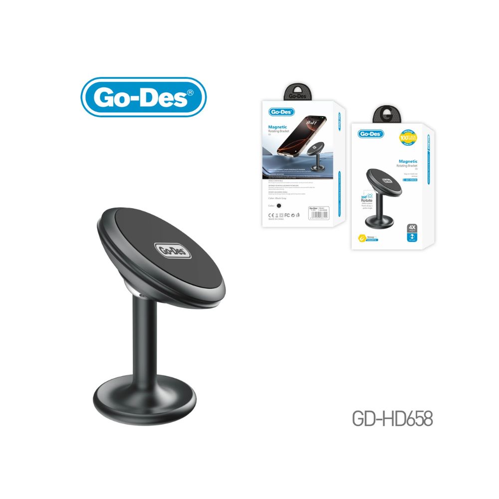 Go Des GD-HD658 Magnetic Car Holder - Image 3
