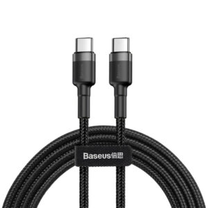 BASEUS CAFULE TYPE C TO TYPE C PD2 BLK