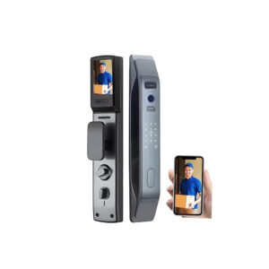 Hivision Sv-Slh20 Smart Lock With Face, Finger,Card, Keypad & Mobile App