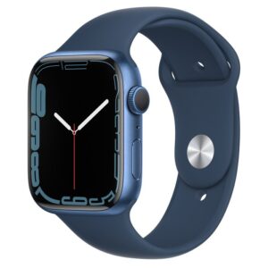 Apple Watch Series 7 45mm Blue Aluminum Case Abyss Blue Sport Band