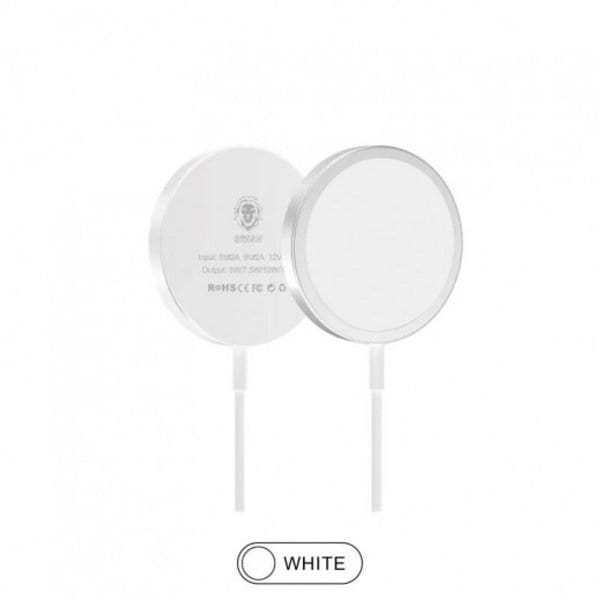 Green Wireless Magnetic Charger 15W for iPhone 12 Series - Image 3