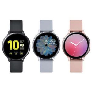 Samsung Galaxy Watch Active2 Bluetooth Wi-Fi GPS Aqua Black Color