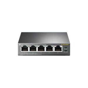 TP Link TL-SG1005P 5-Port Gigabit Desktop Switch with 4-Port PoE 65W PoE Budget
