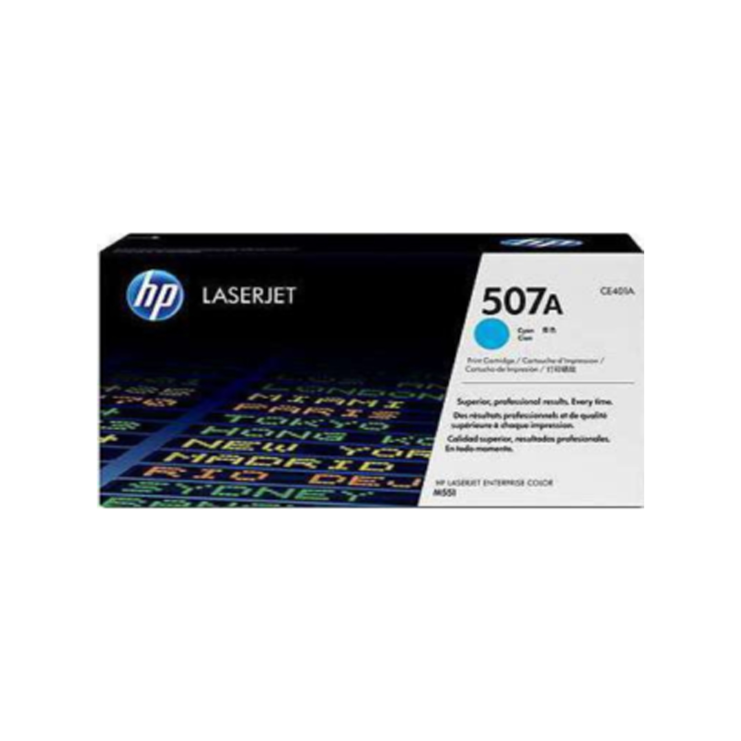 HP 507A Cyan LaserJet Toner Cartridge | CE401A
