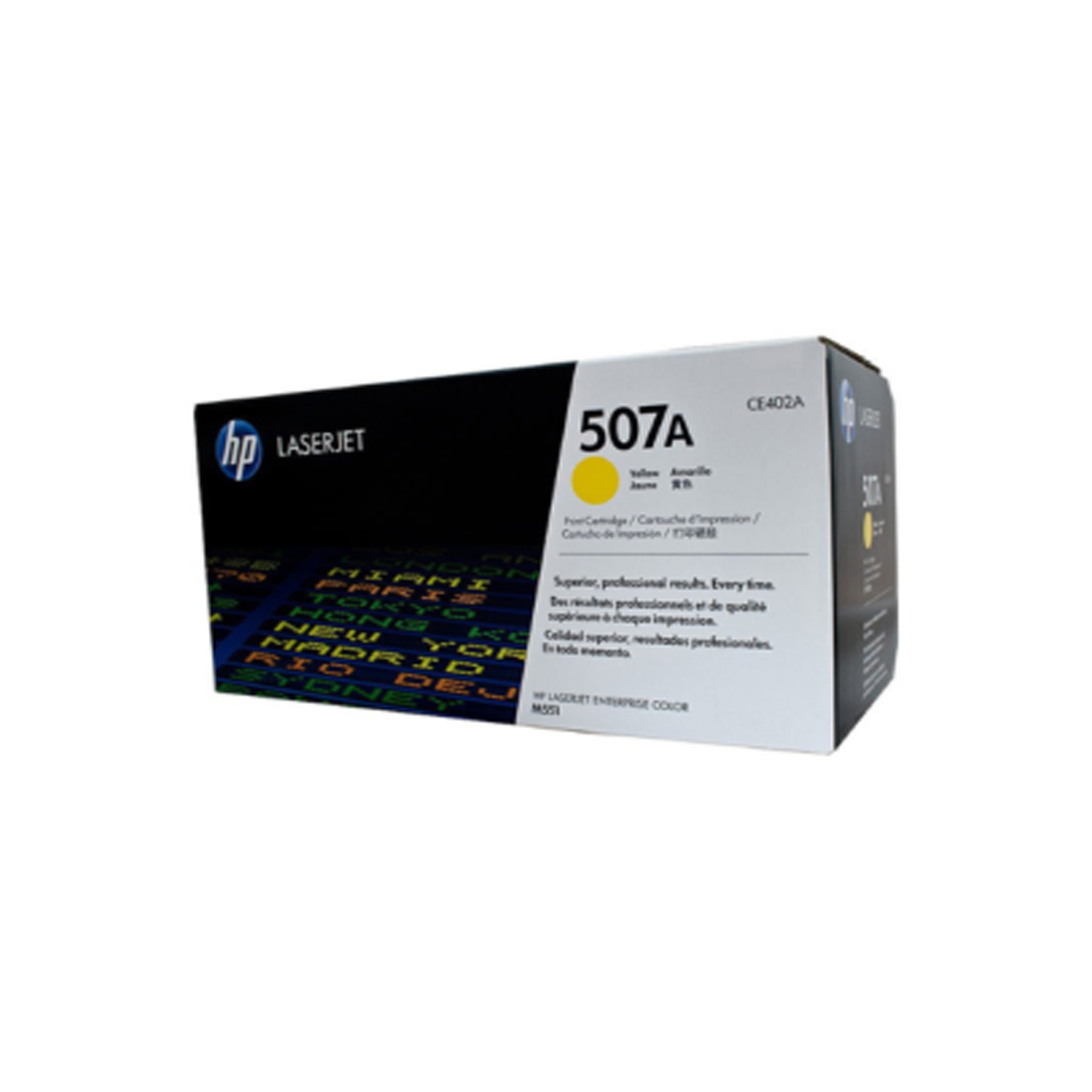 HP 507A Yellow LaserJet Toner Cartridge | CE402A