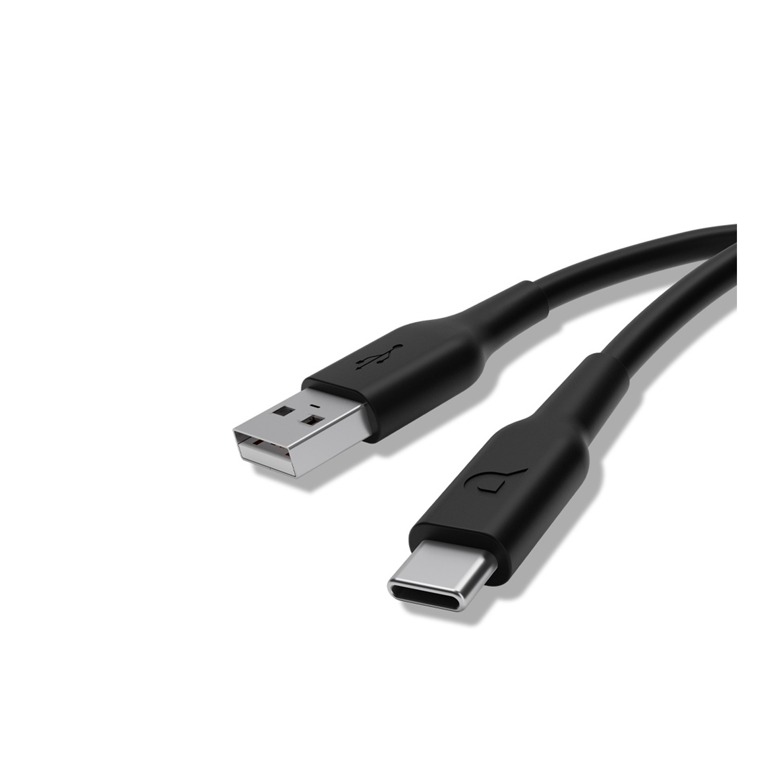 Powerology PVC Usb-A To Type-C 3a Cable 1.2m Black PUC3ABK - Image 4