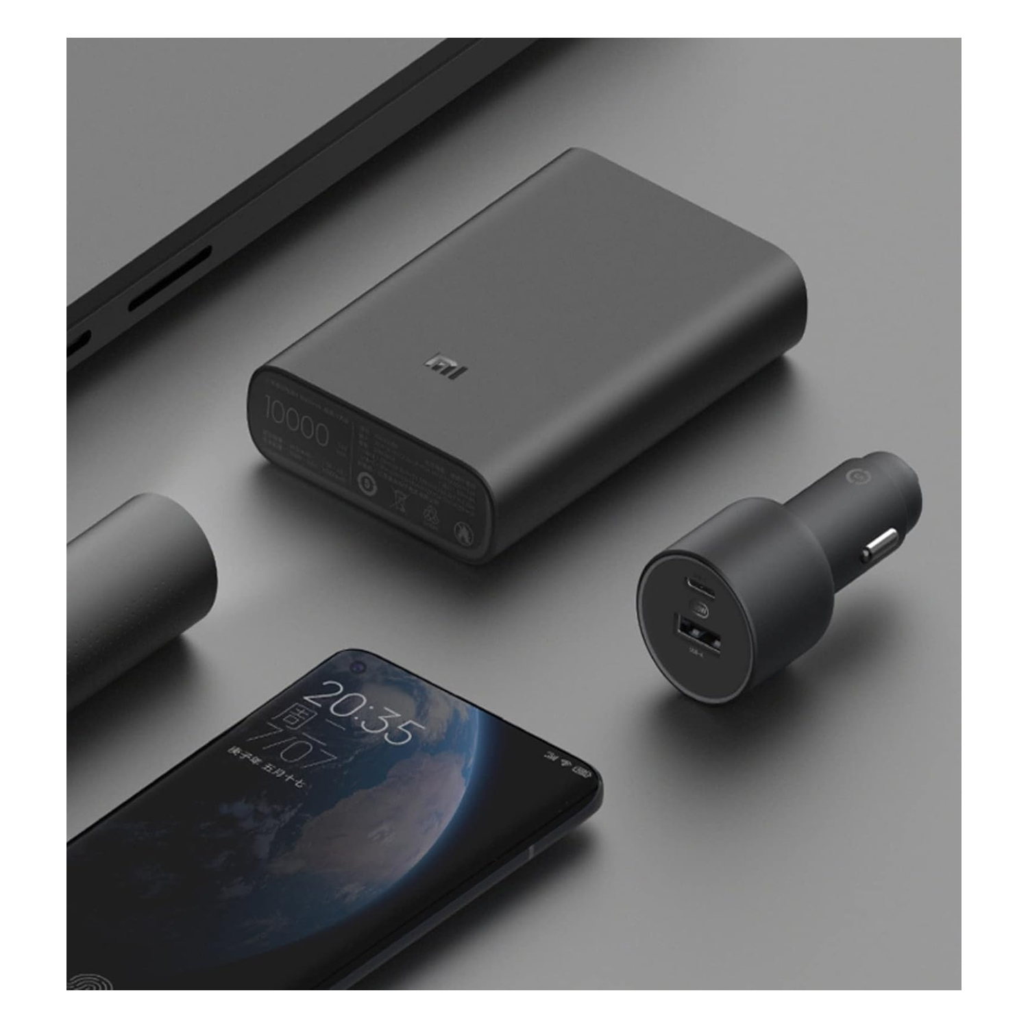 Xiaomi Mi 67W Dual-Port Fast Charging Car Charger Black - Image 4