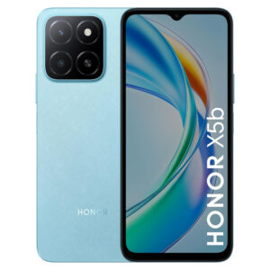 Honor X5b 4G Smartphone, 4 GB RAM, 64 GB Storage, Flowing Blue