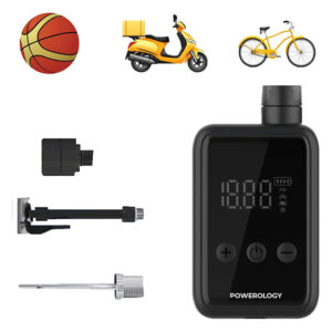 POWEROLOGY 110 PSI SUPER COMPACT TIRE INFLATOR P25CMAPBK