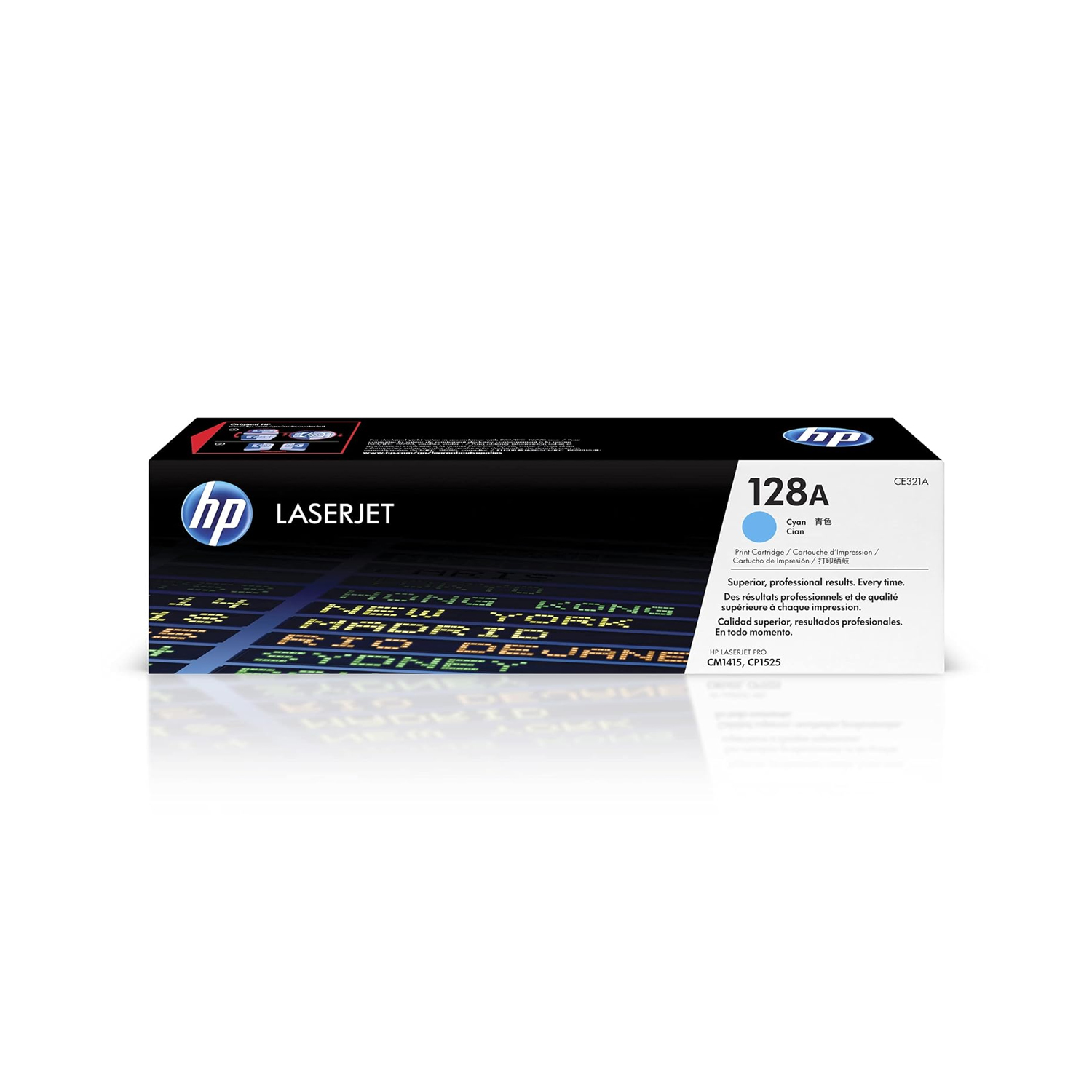 HP 128A Cyan LaserJet Toner Cartridge | CE321A - Image 3