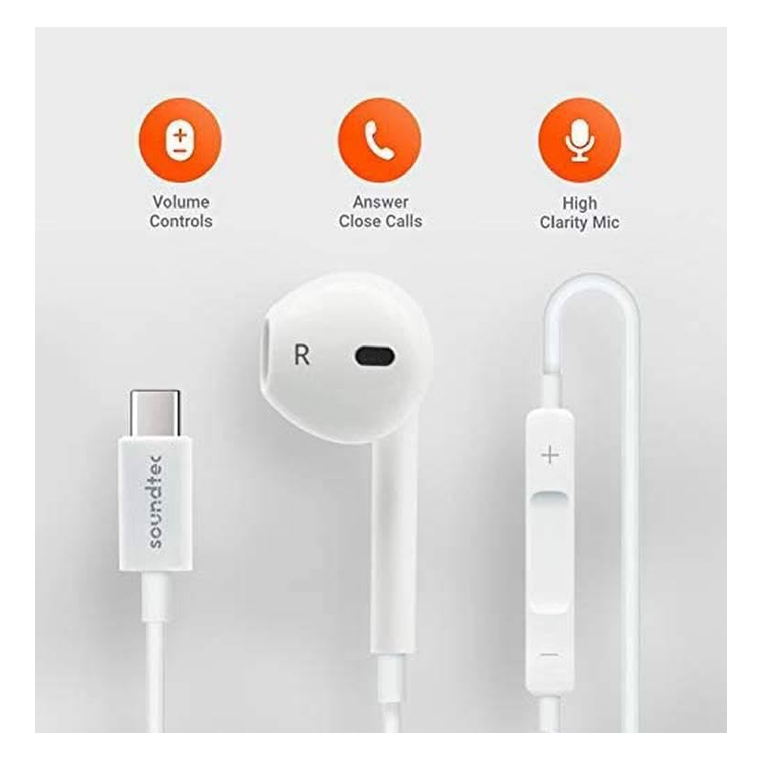Porodo Soundtec Mono Earphone - Image 4